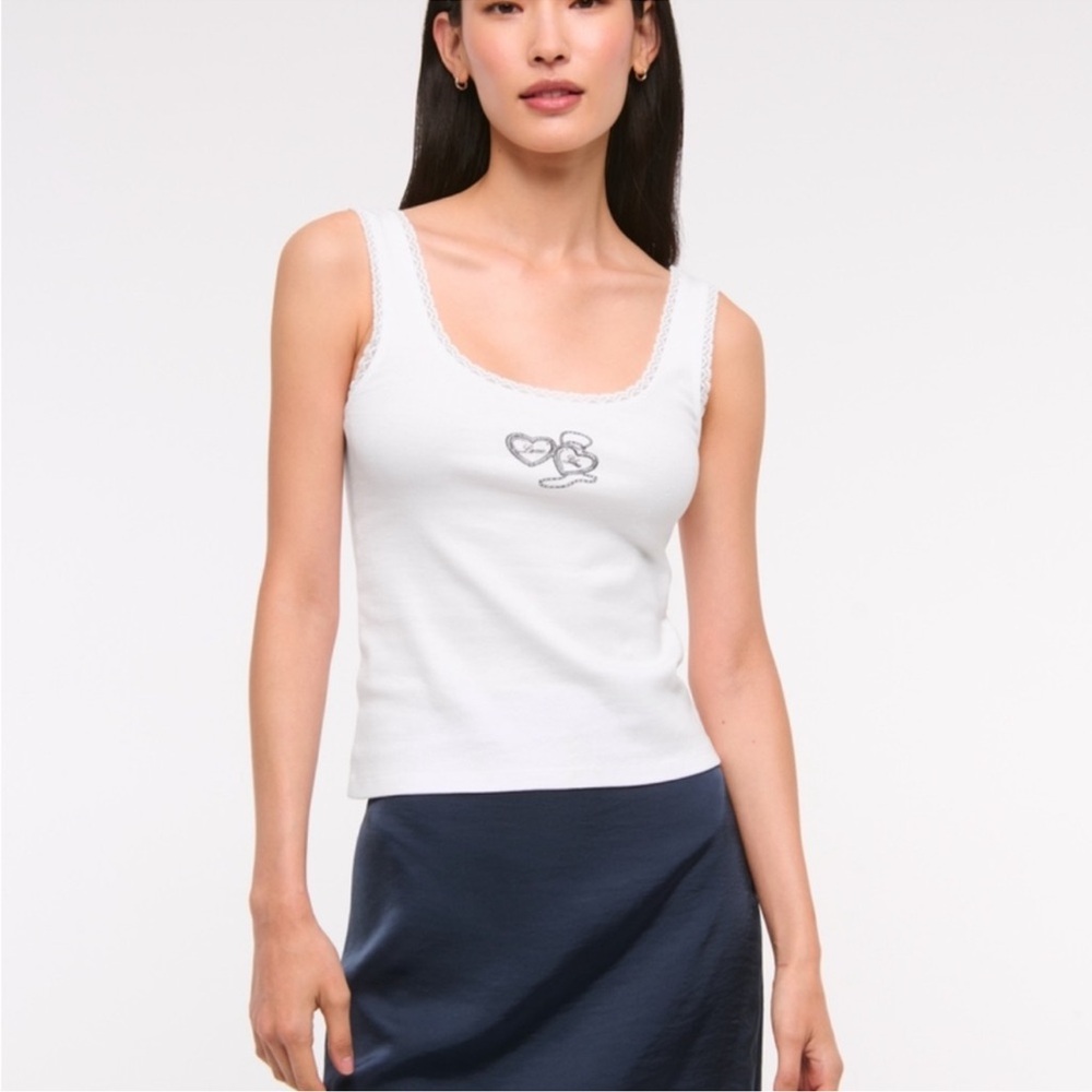 Abercrombie & Fitch Lace Tank